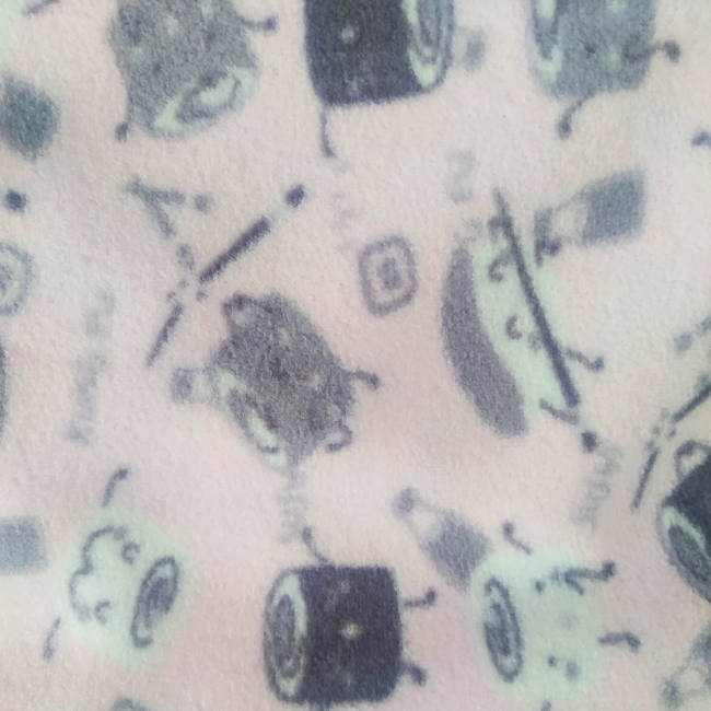 Piżama pluszowa- Kubeczek M piżamy mikrofibra pluszowa